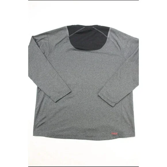 Spyder Men's XXL Shirt Gray Long Sleeve Activewear ProWeb Lightweight Top - Picture 2 of 7